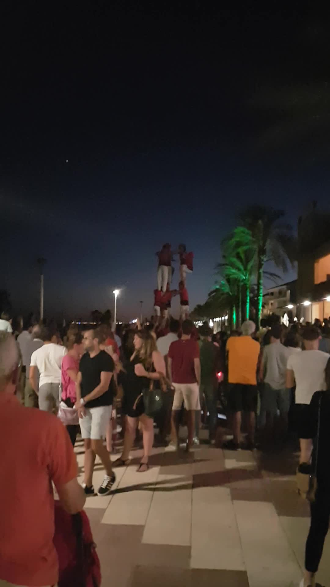 Castellers a Segur de Calafell Platja 2017-08-10